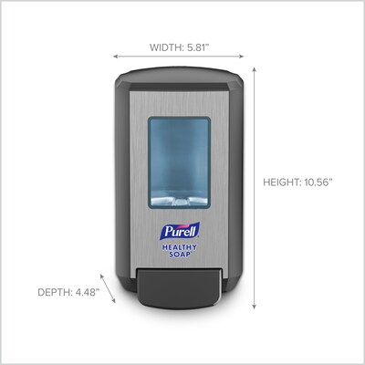 Purell CS4 Wall Mounted Hand Soap Dispenser, Graphite (5134-01)