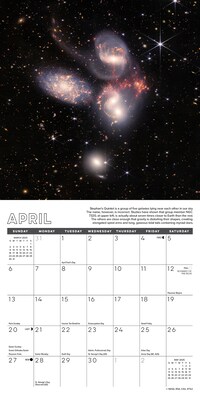 2025 Willow Creek Astronomy 7" x 7" Monthly Wall Calendar (45640)