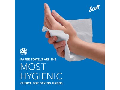 Scott Slimroll Manual Towel Dispenser, White (47091)