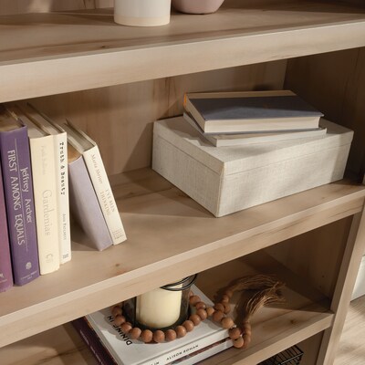 Sauder Select 70"H 5-Shelf Bookcase, Pacific Maple (434822)