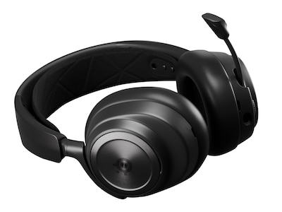 SteelSeries Arctis Nova Pro Active Noise Canceling Wireless Stereo Gaming Headset, Black (61520)