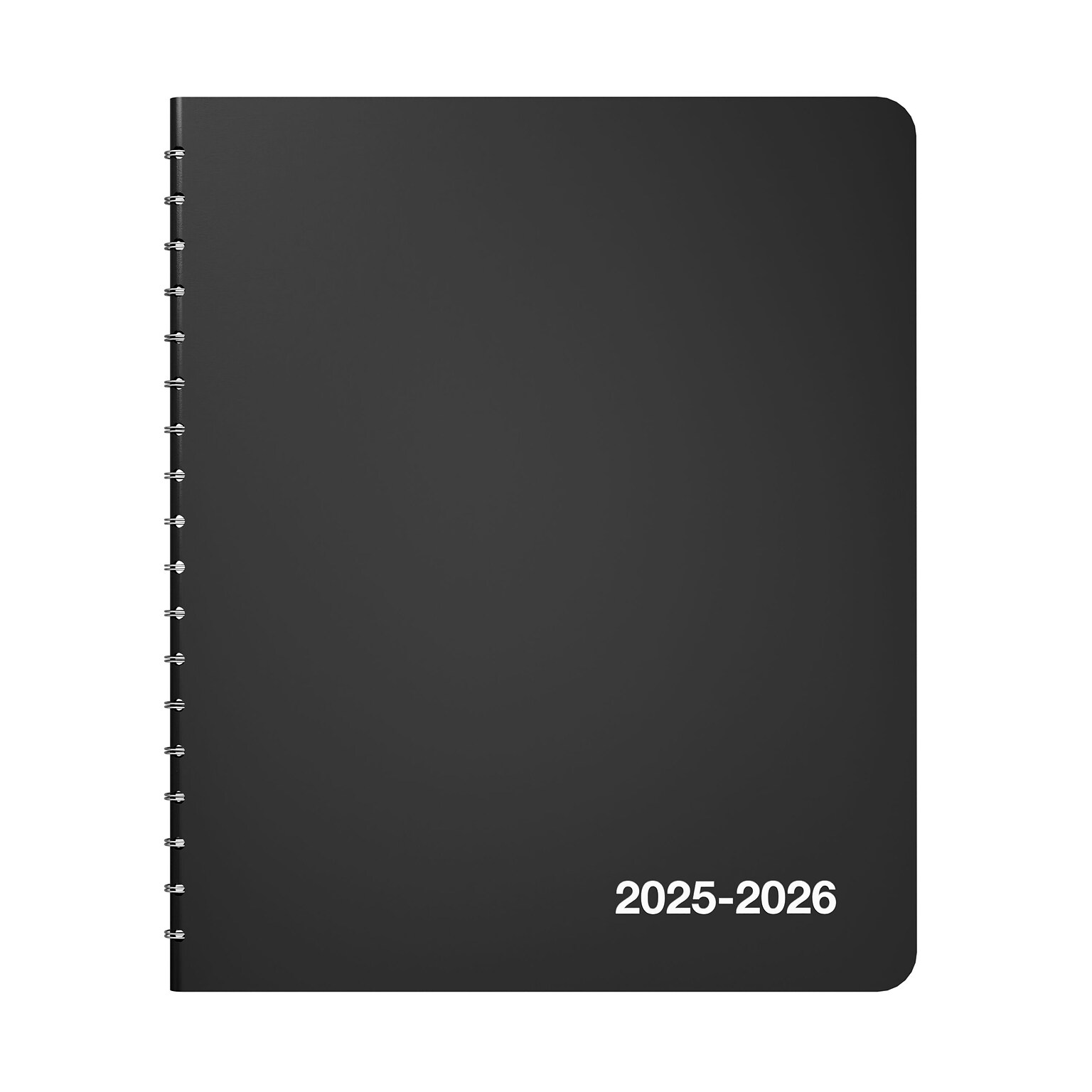 2025-2026 Staples 7 x 9 Academic Weekly & Monthly Planner, Black (ST25497-25)