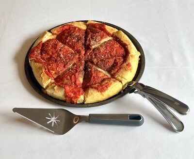 Jeanne Fitz Perfect Pizza Slice and Serve Set with Pan Gripper