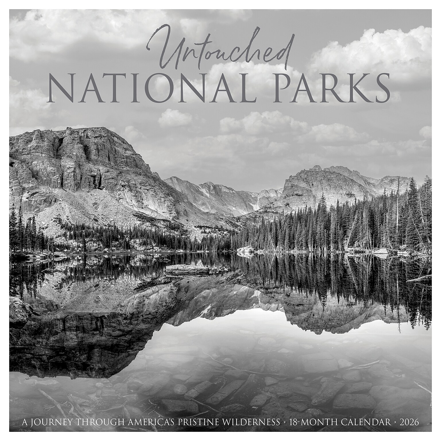 2026 Willow Creek Untouched National Parks 12 x 12 Monthly Wall Calendar (56349X)