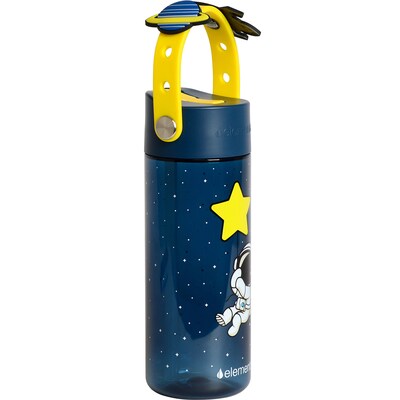 Elemental Splash Charm Plastic Water Bottle, 18 oz., Little Astronaut (EMLETR18LA61C)