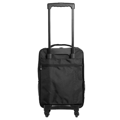 Scapade AirSlim Suitcase, 4-Wheeled Spinner, Black (SCAPSARFO)