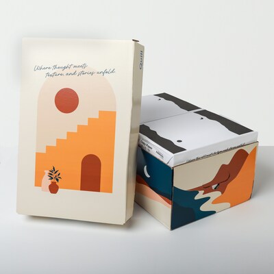 Quill Brand® Arizona Vibes 8.5" x 11" Copy Paper, 20 lbs., 92 Brightness, 500 Sheets/Ream, 8 Reams/Carton (AZ8RM25)