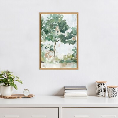 Amanti Art Forest Beauty I by Isabelle Z Framed Canvas Wall Art Print, 16 x 23 (A42675339727)