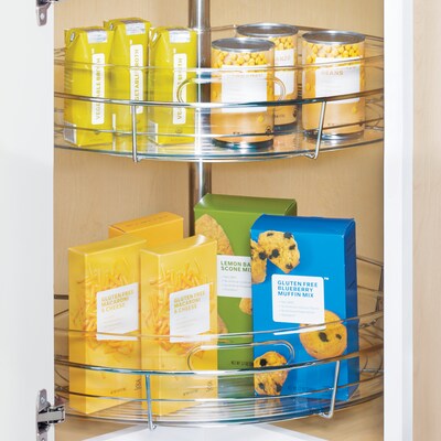 iDESIGN Medium Plastic Storage Bin, Clear (62630)