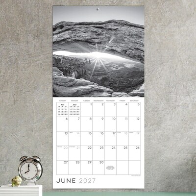 2027 TF Publishing Zen Nature 12" x 12" Monthly Wall Calendar, Multicolored (27-1149)