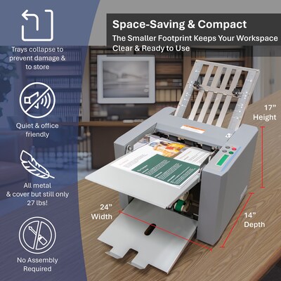 Formax FD 314 Automatic Paper Folder, 250 Sheets (FD314)