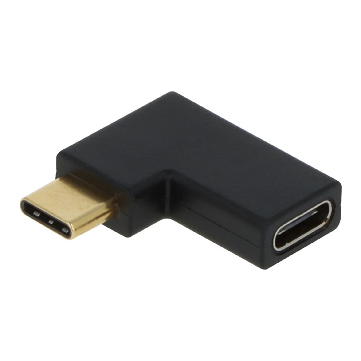 VisionTek USB-C to USB-C Adapter, Male to Female, Black (901430)