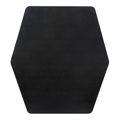 ES Robbins Game Zone Carpet & Hard Floor Chair Mat, 42 x 46, Black (ESR121563)