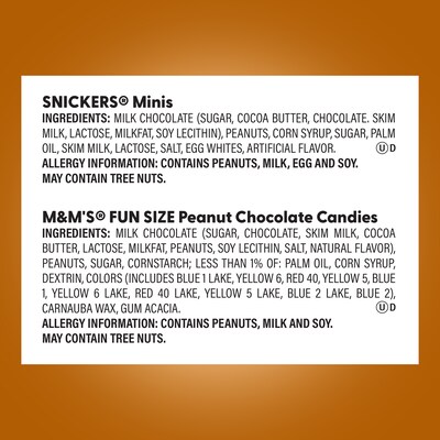 Mars Peanut Mix Assorted Milk Chocolate Pieces, 60 oz. (220-02732)