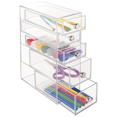 iDESIGN 5-Drawer Organizer, Clear (29001M2)