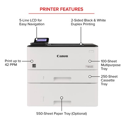 Canon imageCLASS LBP246dw Laser Printer, Single-Function, Print (5952C005)