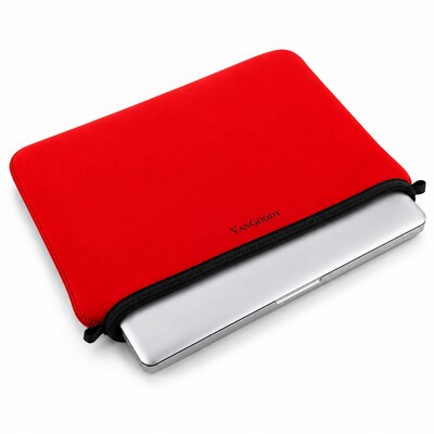 Vangoddy 12" Laptop Sleeve, Red (NBKLEA863)