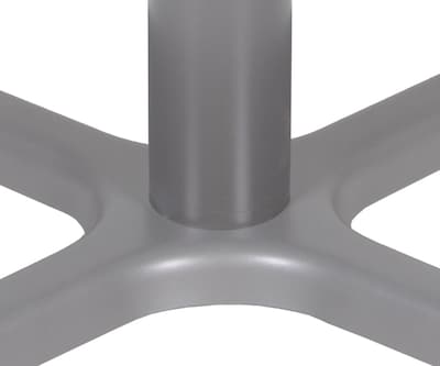 Regency Cain 36" Round Laminate X Base Breakroom Table, Cherry/Grey (TB36RNDCHGY)