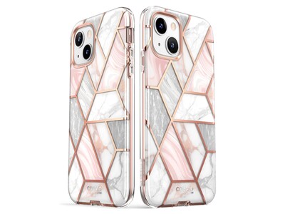 i-Blason Cosmo Marble Pink Case for iPhone 14 Plus (iPhone2022-6.7-Cosmo-SP-Marble)