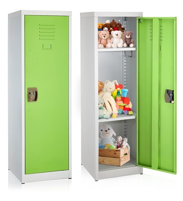 AdirOffice 48 Single Tier Green Storage Locker (629-01-GRN)
