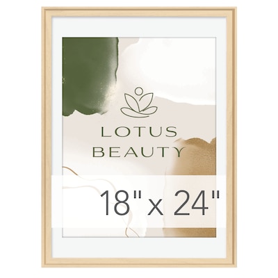 Staples 18 x 24 Plastic Poster Frame (PPFRM-SB-B-1824)