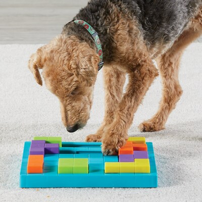 Brightkins Brain Teaser Treat Puzzle, Multicolored, 4 Pieces (LER9392)