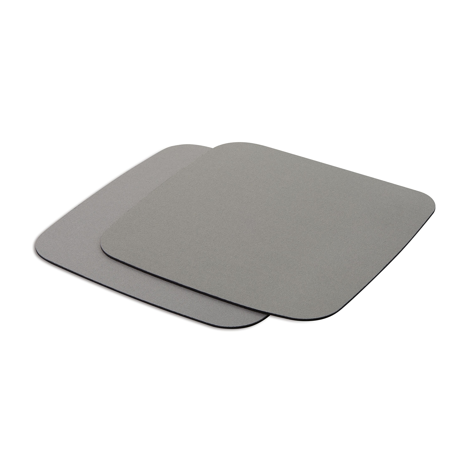 Mouse Pads, Gray, 2/Pack (50680-CP)