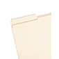 Smead Reinforced 3-Tab File Folders, Legal, Manila, 100/Box (15434)