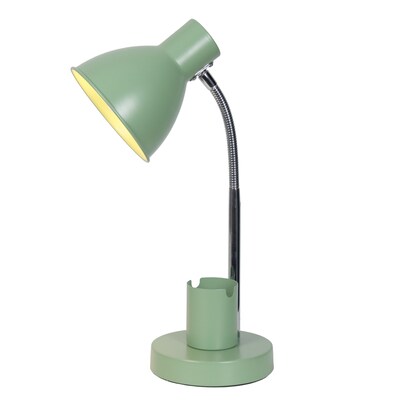 Simple Designs Sleek Essentials LED Desk Lamp, 16.22, Sage Green (LD1076-SGE)