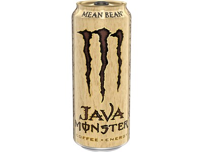 Java Monster Mean Bean Cold Brew Coffee, 15 fl. oz., 12 Cans/Pack (070847812609)