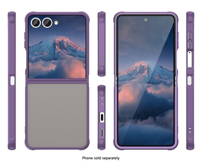SaharaCase Venture Series Slim Case for Galaxy Z Flip7, Purple Orchid (CP00858)