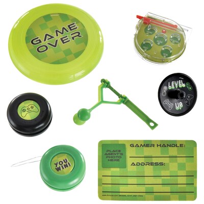 Party City Level Up Favor Pack, Multicolored, 48/Pack (AM3903006-NS)