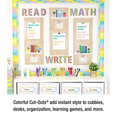Happily Ever Elementary Creatively Inspired Frame Tags Cut-Outs, 36/Pack, 3 Packs/Bundle (CD-120648-3)