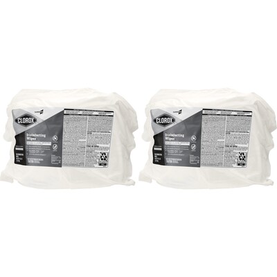 CloroxPro Disinfecting Wipes, Fresh Scent, 700 Wipes/Container, 2/Carton (31428)