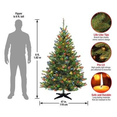 National Tree Company Kincaid Spruce Artificial Christmas Trees KCDR-60RLO