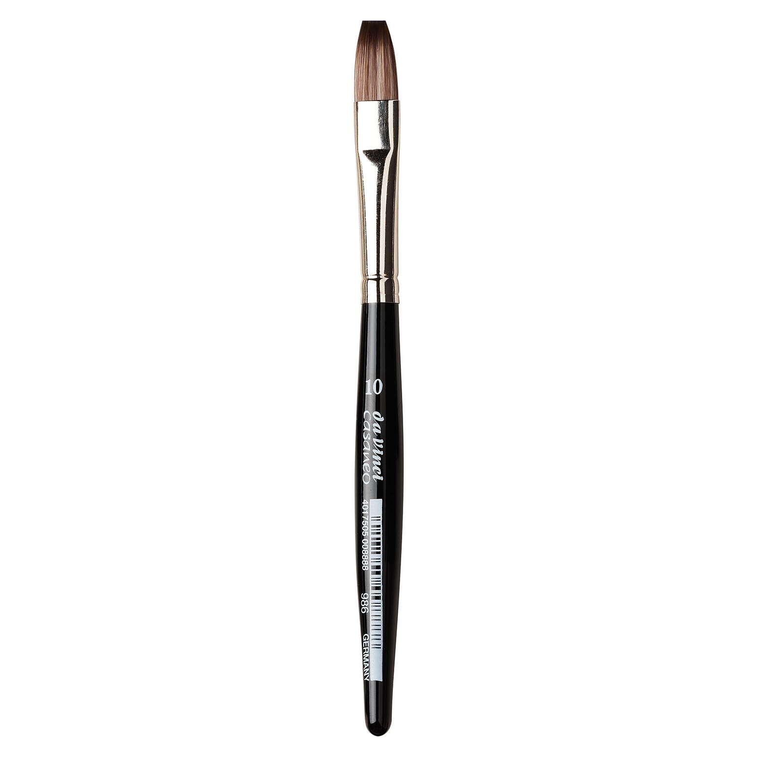 da Vinci CASANEO XS Mixed Media Synthetic Bristle, Flat Brush (DVXVA98610)