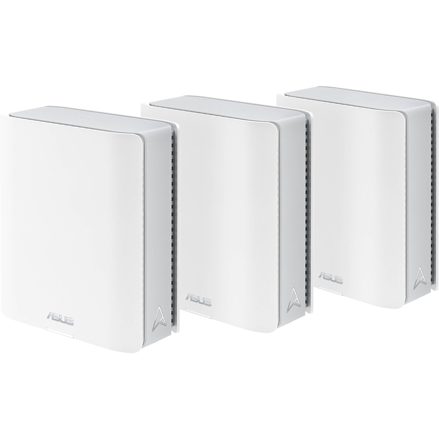 ASUS Wi-Fi 7 9300 Mbps Tri-Band MU-MIMO WiFi 7 Router, White (ZENWIFI BT6 3PK)