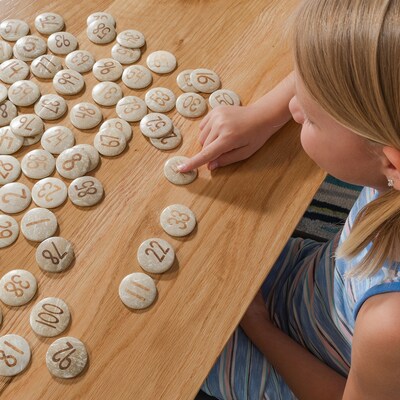 Ready2Learn Coconut Numbers, 1.5", Multicolored, 100/Set (CE-10007)