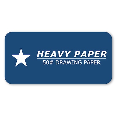 Roaring Spring Paper Products 9" x 12" Tape Bound Drawing Sketch Pad, 40 Sheets/Pad, 12/Pack (52505CS)