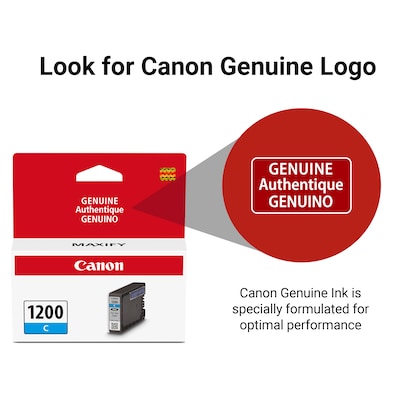 Canon PGI-1200 Cyan Standard Yield Ink Cartridge (9232B001)