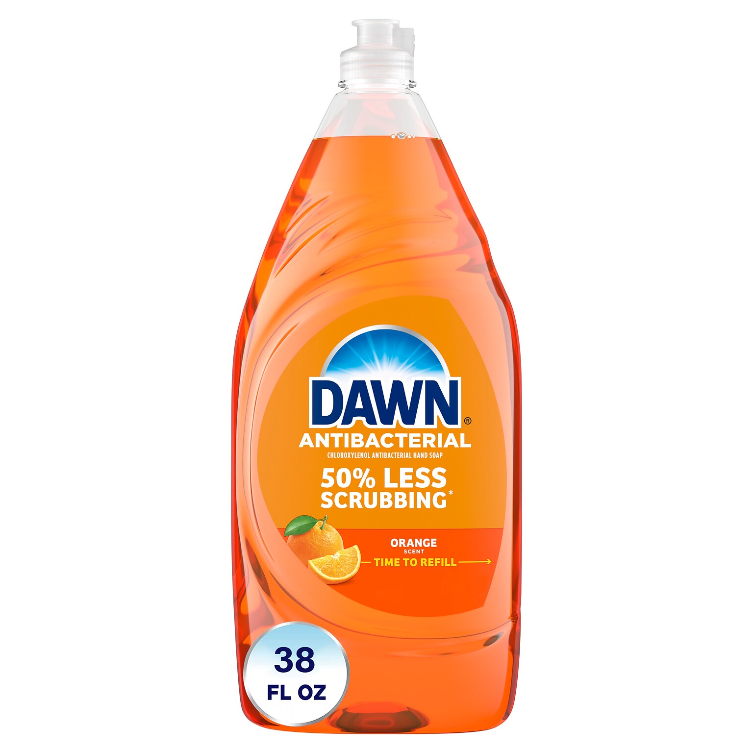 Dawn Ultra Antibacterial Liquid Dish Soap, Orange, 38 oz. (1790)