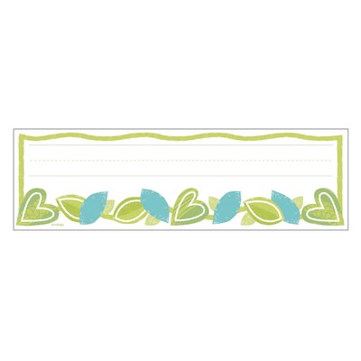 Trend Enterprises Vine Time Desk Toppers School Name Plates, 2.88 x 9.5, 36/Pack, 3 Packs/Bundle (