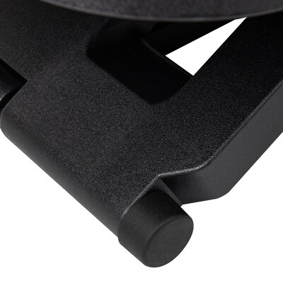 Mount-It! Tilting Under Desk Footrest, 17 x 11, Black