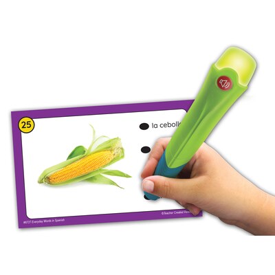 Teacher Created Resources Power Pen Learning Cards: Everyday Words in Spanish (TCR6727)