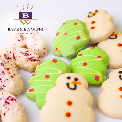 Bake Me A Wish Holiday Bakery Box - 12 Holiday Cookies