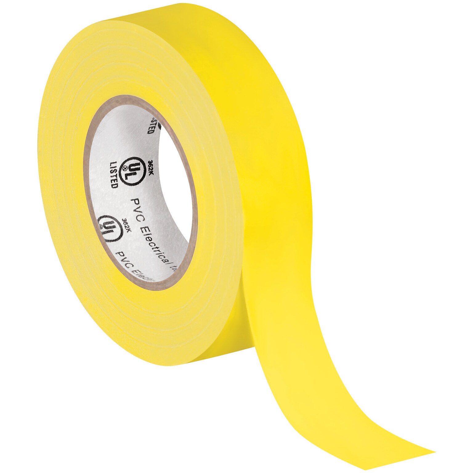 Tape Logic Vinyl Electrical Tape, 0.75 x 60, Yellow, 10/Carton (T96461810PKY)