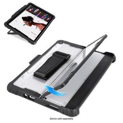 SaharaCase Raider Series Heavy Duty Case with Hand Strap for Microsoft Surface Pro 12", Shoulder Strap, Crystal Clear (TB00482)