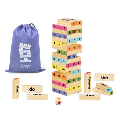 Educational Insights Sight Word Tower Topple Game (2893)
