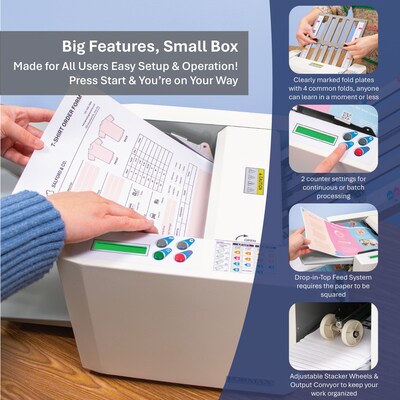Formax FD 300 Automatic Paper Folder, 200 Sheets (FD300)
