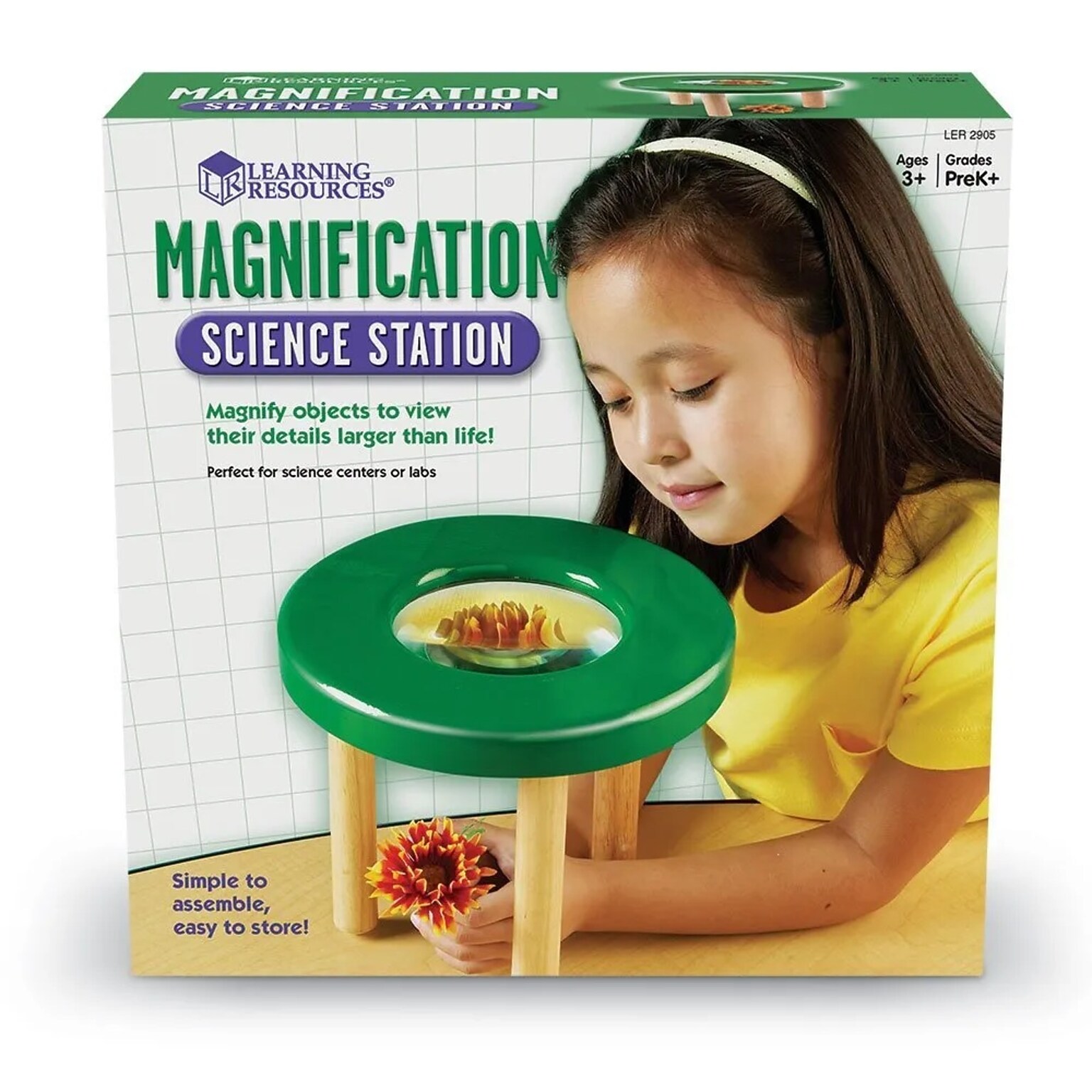 Magnification Science Station, Green (LER2905)